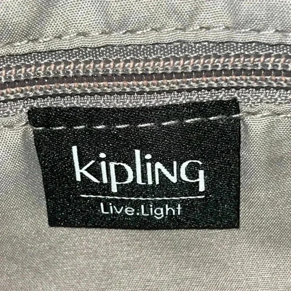 KIPLING Silen Blueish Gray Crossbody Bag - Picture 7 of 14